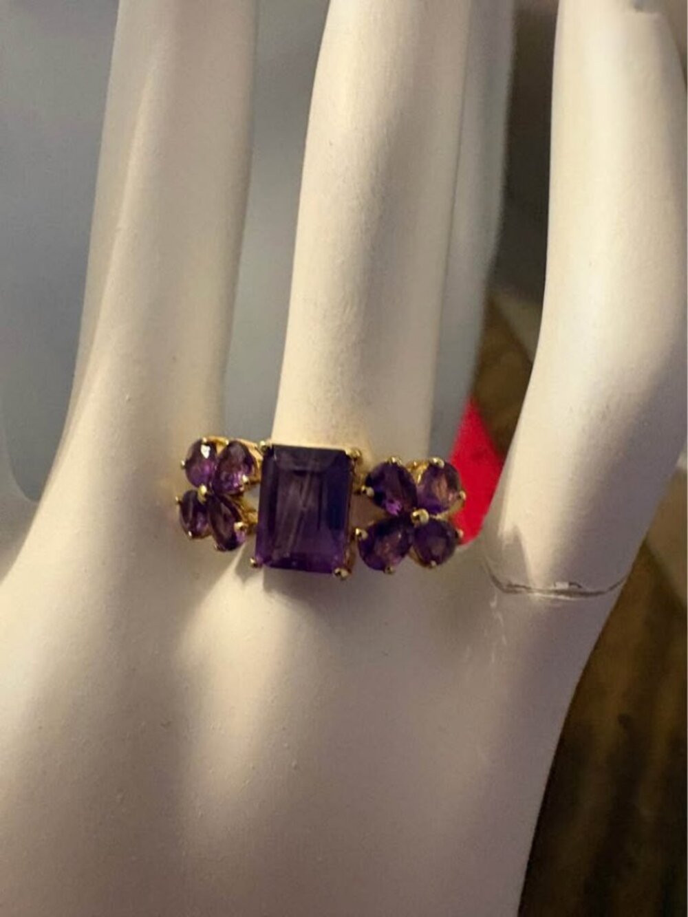 Size 7 Amethyst 925 Sterling Silver 2.53 GTW